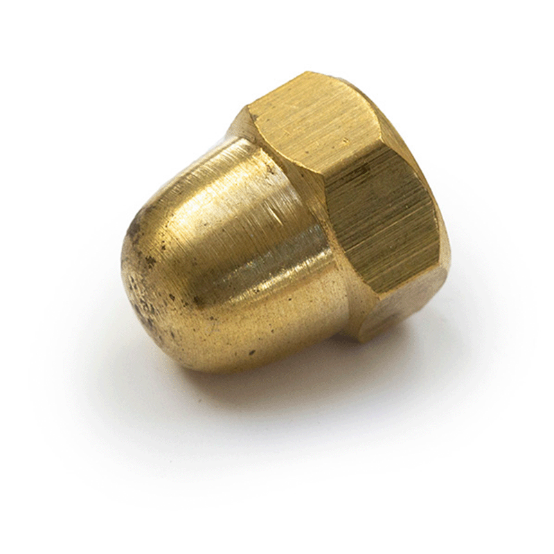 Dome Nuts Brass